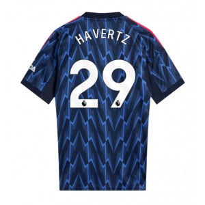 Arsenal Kai Havertz #29 Jalkapallovaatteet Vieraspaita 2025-26 Lyhythihainen